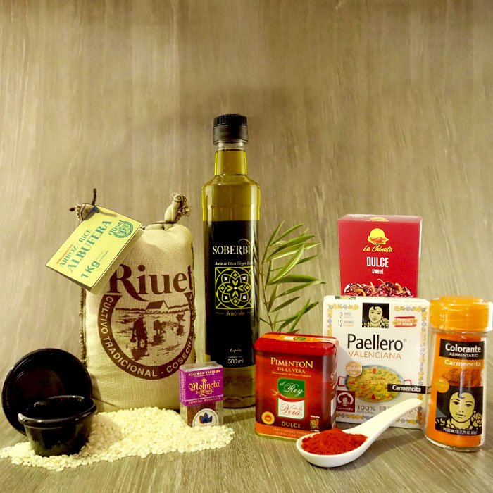 Ingredientes para Paella online