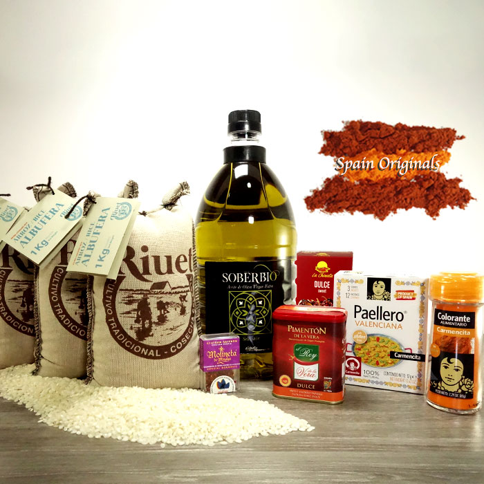 Spanish Paella Ingredients Large Kit