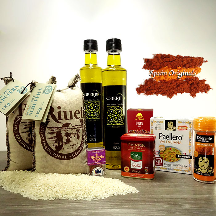 Spanish Paella Ingredients medium size Kit